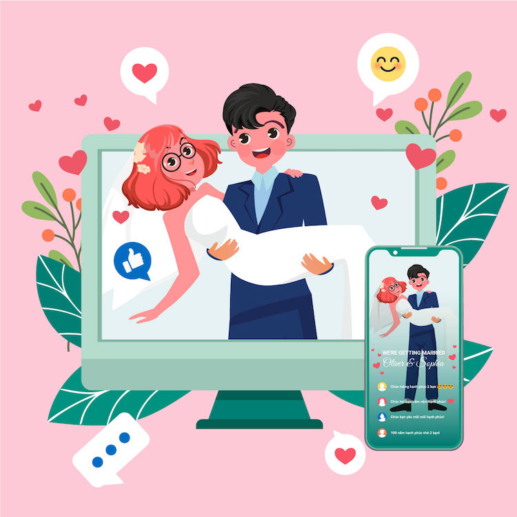 Website đám cưới & Thiệp cưới online miễn phí